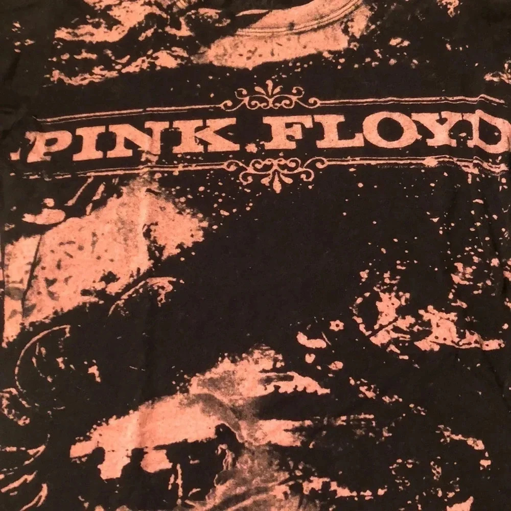 Pink Floyd Acid Splash Band Tee Shirt